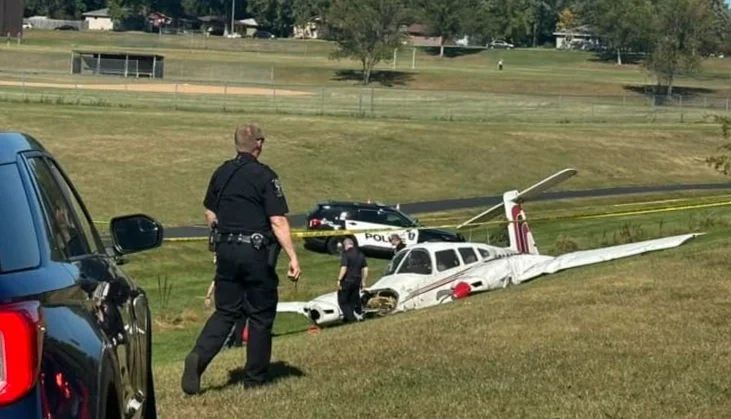 2 Injured as Plane Crashes at Shakopee Park