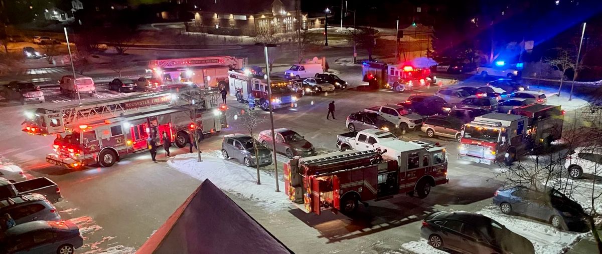 One Victim Rescued After Rochester Apartment Fire
