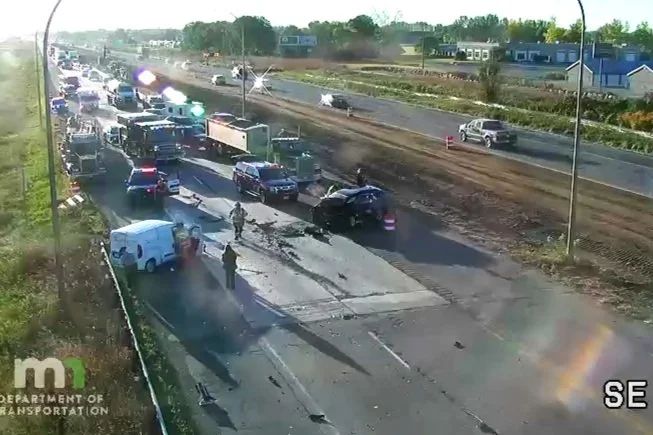 Dramatic Video Shows I-94 Crash that Critically Injured 2