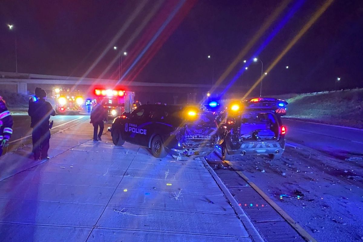 3 Officers Avoid Serious Injury in DWI Crash During Traffic Stop