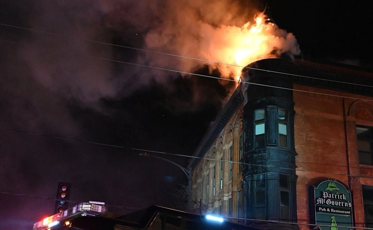 VIDEO: Fire Damages McGovern’s Pub In Saint Paul