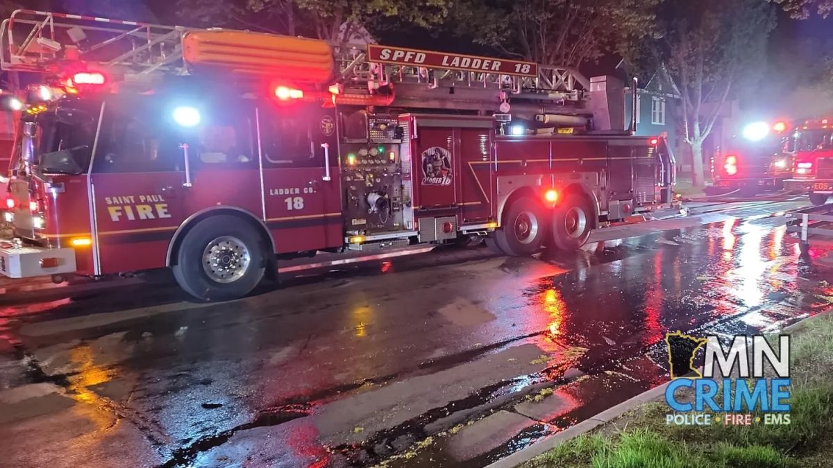 Firefighters Battle 2 Early Morning Structure Fires in St. Paul
