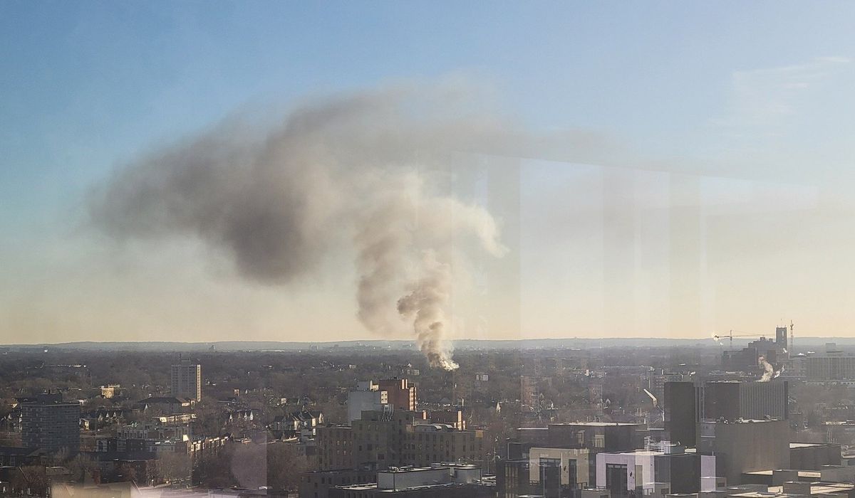 Firefighters Battle Blaze at Minneapolis Encampment