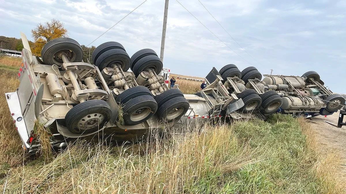 Man Airlifted After Milk Truck Crash in Stearns County