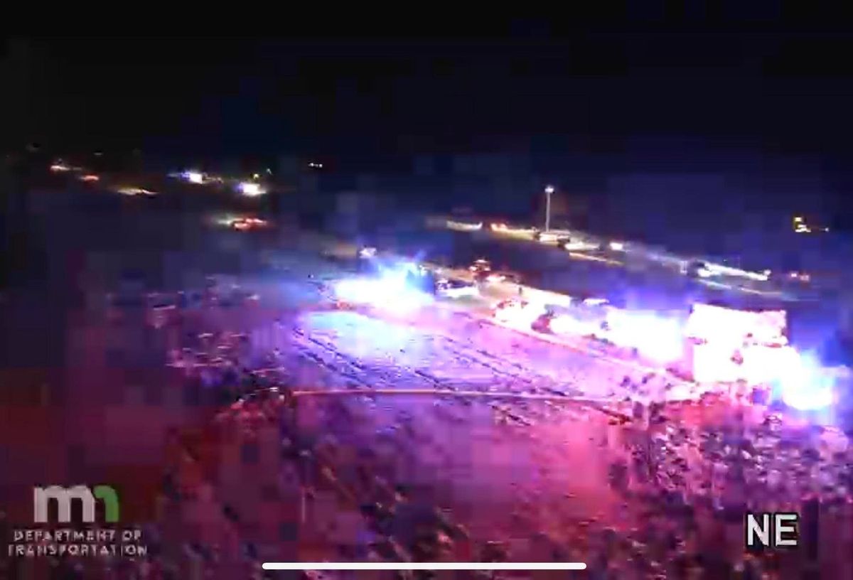 Man Dies After Walking Into Traffic on I-35E in Lino Lakes