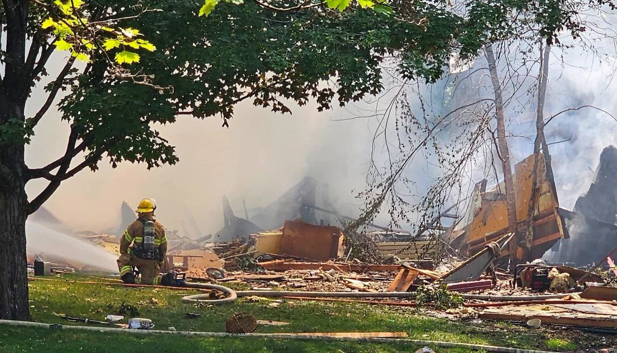 VIDEO: One Seriously Injured in Coon Rapids Home Explosion